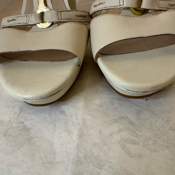 Summer Ready! Women’s Cream Leather Wedges by Rockport. Size 11M - Picture 8 of 16